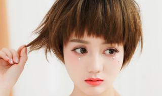圆脸女生适合的短发拉直还是洗直 圆脸女生短发发型